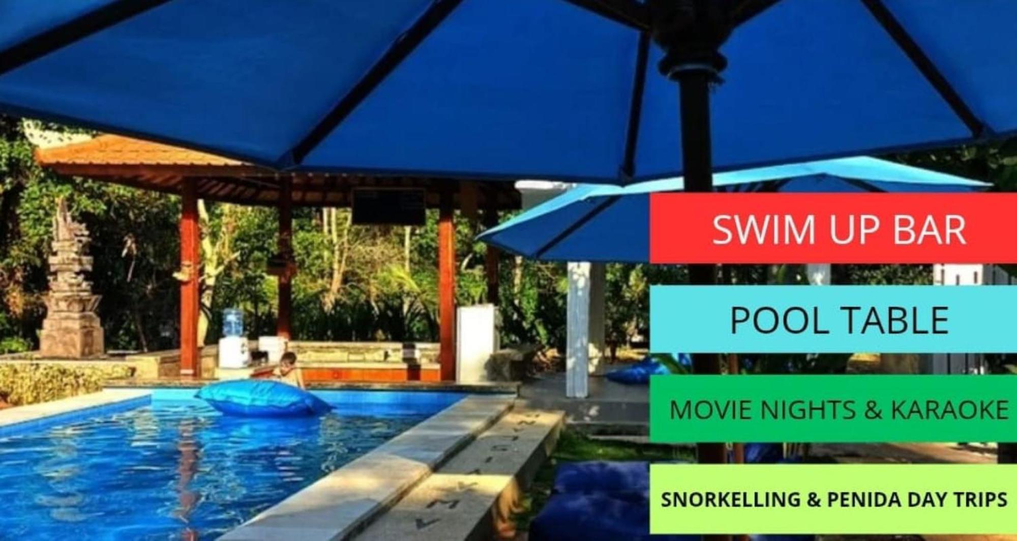 Castaway Island Hostel Nusa Lembongan Esterno foto